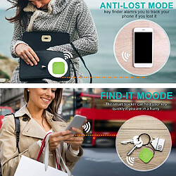 Avis Wewoo Portable Mini Carré Anti Dispositif Perdu Smart Bluetooth À Distance Anti-Vol Alarme Porte-clés Vert