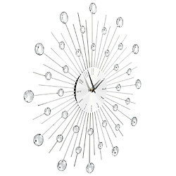 Avis Decoshop26 Horloge murale avec mouvement à quartz Design moderne 50 cm DEC022273