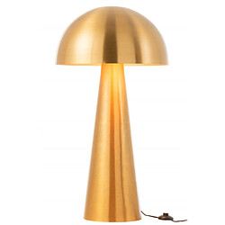 Dansmamaison Lampe Champignon Metal Mat Or Extra Large