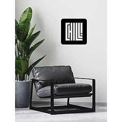 EPIKASA Décoration Murale en Métal Chill pas cher