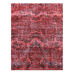 Vidal Tapis de laine 239x145 rouge Ultra Vintage pas cher