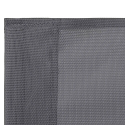 Acheter vidaXL Salon de jardin 4 pcs Tissu et acier Gris