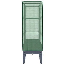 Acheter vidaXL Jardinière surélevée avec housse aspect rotin 120x40x140 cm