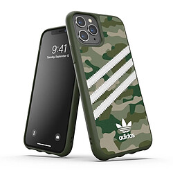 Avis Adidas Coque de Protection pour iPhone 11 Pro Max Originals 3 Stripes Camo Kaki