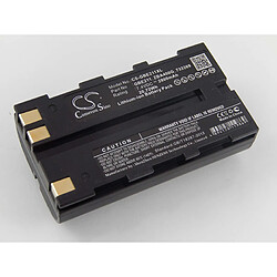 vhbw Batterie Li-Ion 2800mAh (7.4V) pour caméra laser Geomax ZT80+ comme 724117, 733269, GEB90.