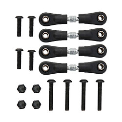 4 Pièces / Ensemble Tige De Direction Réglable RC Pour Camion De Voiture HSP 1:10 RC 42mm-50mm