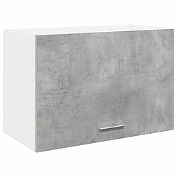 vidaXL Armoire suspendue Gris béton 60x31x40 cm Aggloméré