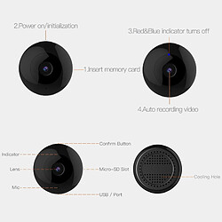 Avis Wewoo Caméra IP sans filcaméra C2 moniteur Bluetooth intelligent HD vision nocturne WIFI à distance