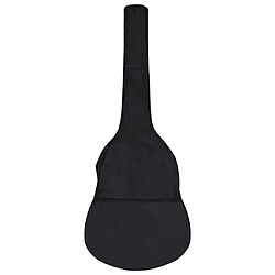 vidaXL Sac de guitare classique 1/2 Noir 94x35 cm Tissu