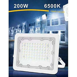 Tradex LED 200 WATT ULTRA SLIM OUTDOOR WHITE IP65 LIGHT 6500K 4000K 3000K FS200W-B