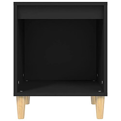 Acheter vidaXL Table de chevet Noir 40x35x50 cm Bois d’ingénierie