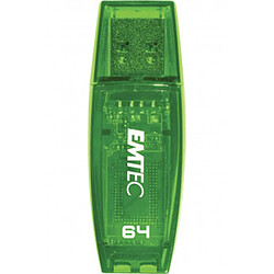 Clé USB 3.0 Emtec C410 64 Go Vert