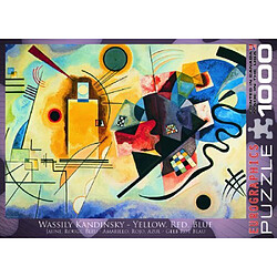 Acheter Eurographics gelb Rot Blau par Kandinsky Puzzle 1000 piAces