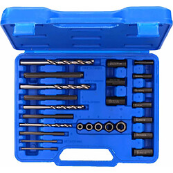 Avis BRILLIANT TOOLS Kit d'extraction de vis et de perçage et guidage 25pcs