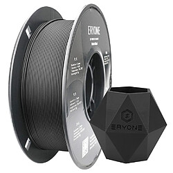 None Filament PLA mat ERYONE pour imprimante 3D 1,75 mm Tolérance 0,03 mm 1 kg (2,2 lb)/bobine - Noir