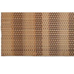 Avis Rattan Art Brise-vue en résine tressée pour balcon et clôture coloris marron et beige 0.9 x 3 m.