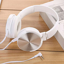 Acheter GUPBOO Casque de jeu GEONYIEEK, casque filaire avec micro, câble audio 3,5 mm pour iPad, tablettes, smartphones