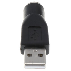 Acheter Adaptateur de remplacement pour convertisseur USB mâle à femelle PS / 2, noir