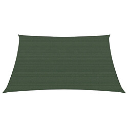 ComfortXL Voile D'ombrage 160 G/m² Vert Foncé 4,5x4,5 M Pehd