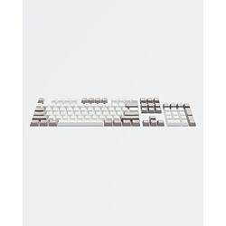 Avis Dark Project - KS-48 PBT Keycaps (ENG/RU/UA | White/Grey)