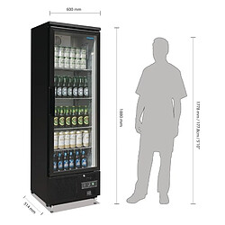 Frigo Boisson Vitré Noir 307 L - Polar