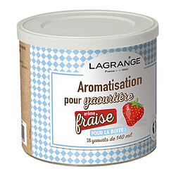 Pot de 425g arome fraise pour yaourtière - 380320 - LAGRANGE