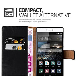 Acheter Cadorabo Coque Huawei P8 Etui en Noir