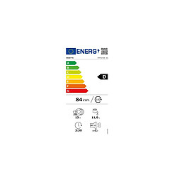 Lave-vaisselle 60cm 13 couverts 47db pose libre - VFP337ES - VEDETTE