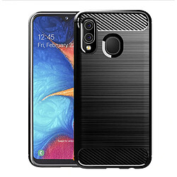 Xeptio Samsung Galaxy A20E Coque TPU - Noir