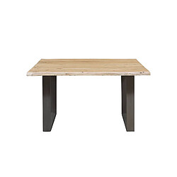 BOIS & CHIFFONS Table carrée 140 cm | Acacia Forest