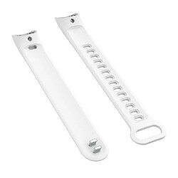 Bracelet souple pour bracelet de rechange pour montre intelligente Huawei Honor 3, blanc