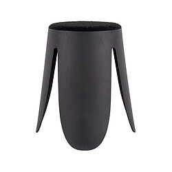 LEITMOTIV Tabouret en polypropylène Savor noir.