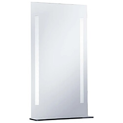 Acheter Maison Chic Miroir mural à LED, Miroir murale de salle de Bain avec étagère 60x100 cm -MN77587