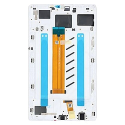 Ecran complet compatible avec Samsung Galaxy Tab A7 Lite 8.7 SM-T220 SM-T225 Blanc vitre tactile + écran LCD sur chassis - VISIODIRECT -