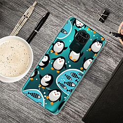 Coque en TPU impression de motifs manchot pour votre Xiaomi Redmi Note 9