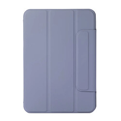 Etui en PU + TPU auto-absorbé avec support Violet lavande pour votre iPad mini (2021)