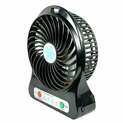 Avis Refroidisseur d'air de Ventilateur LED Rechargeable Portable Noir