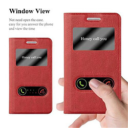 Acheter Cadorabo Coque Samsung Galaxy S2 / S2 PLUS Etui en Rouge