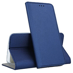 Htdmobiles Housse pour Xiaomi 12T / 12T Pro 5G - etui coque pochette portefeuille + film ecran - BLEU MAGNET