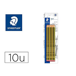 Crayon Staedtler 120-2 BK10 Noir HB (10 Pièces)