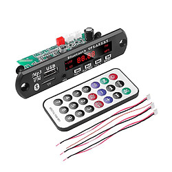 Universal Board de décodeur MP3 6V 9V 12V USB, module radio FM AUX 3,5 mm TF - Kit audio automobile