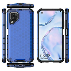 Wewoo Coque Pour Huawei Nova 6 SE Shockproof Honeycomb PC + TPU Case Blue