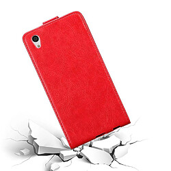 Cadorabo Coque Sony Xperia Z5 Etui en Rouge pas cher