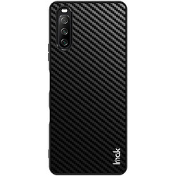 Coque en TPU + PU IMAK texture en fibre de carbone pour votre Sony Xperia 10 III/Xperia 10 III Lite