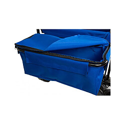 Legler Chariot à tirer pliable de jardin avec toit > 120 x 60 x100 cm pas cher