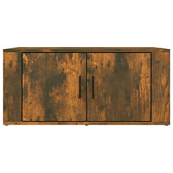 Acheter vidaXL Table basse Chêne fumé 80x50x36 cm Bois d'ingénierie