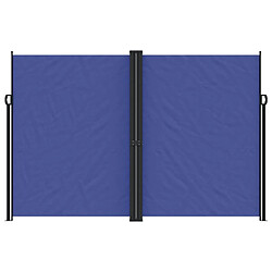 Avis Maison Chic Auvent latéral rétractable | Store latéral | Brise-vue latéral bleu 220x600 cm -GKD25028