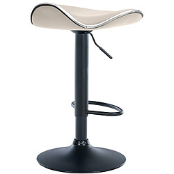 Acheter Non Tabouret de bar Shanghai simili cuir noir