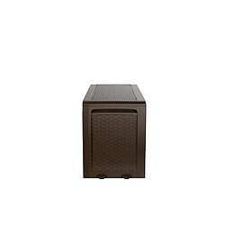 Coffre de rangement de jardin Keter 270L plastique brun