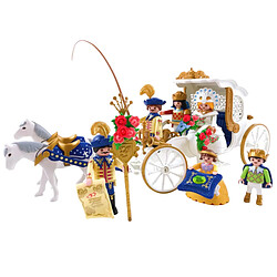 Playmobil® Playmobil Coffret de Jeu Carrosse Royale Thème Mariage avec Mini-Figurines et Accessoires Multicolore